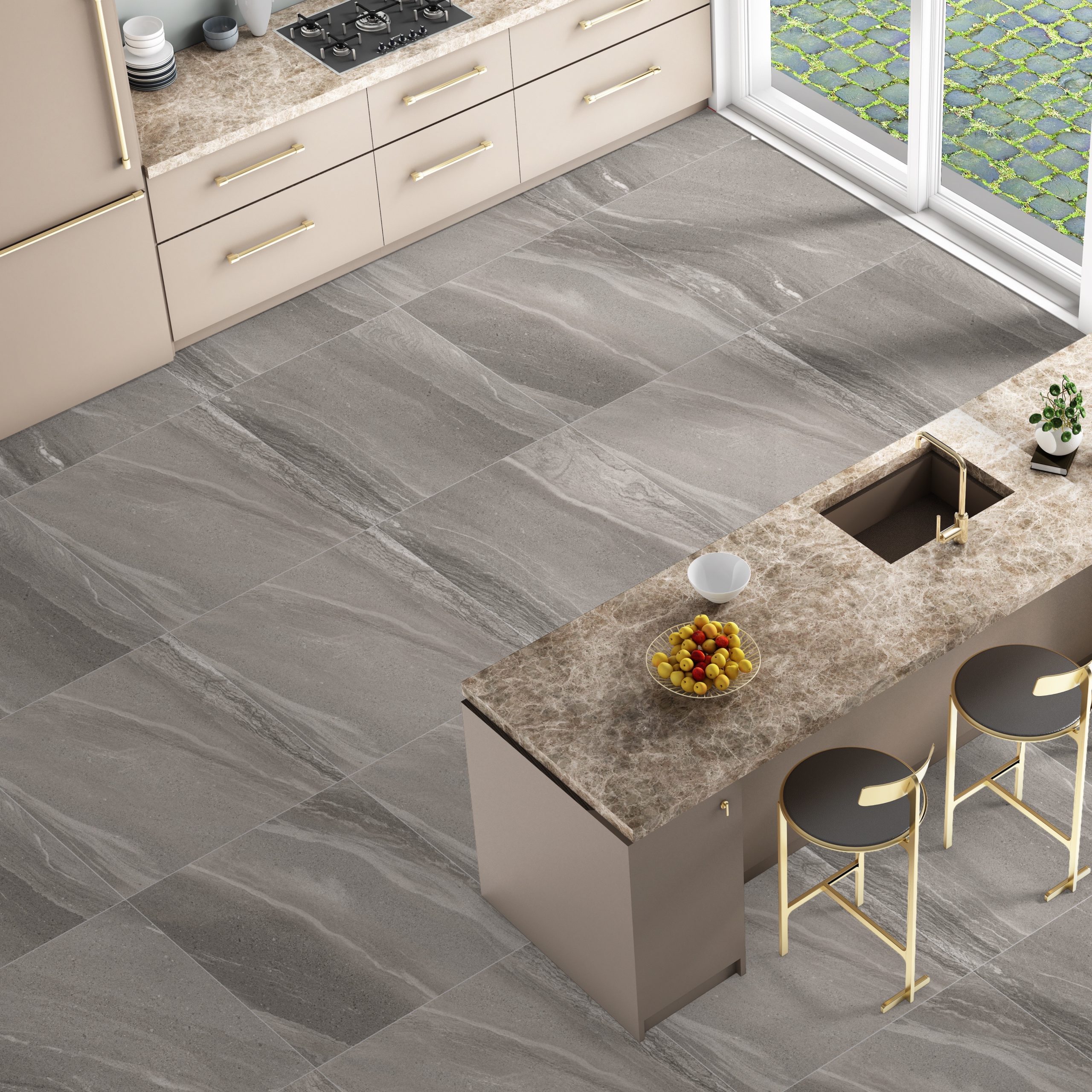 Verona Vein Graphite Porcelain Tile – 300x600 Matt - Image 3